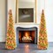 Fall Tree with Lights, 5ft Pop up Fall Trees for Porch Home Outdoors Holiday Thanksgiving Xmas Decorations